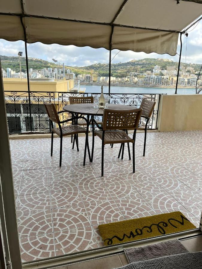 Groundfloor Apartment By The Sea, Fabulous Views St. Paul's Bay Buitenkant foto
